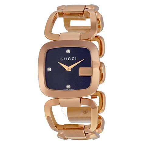 gucci mens watch rose gold|latest gucci watches ladies.